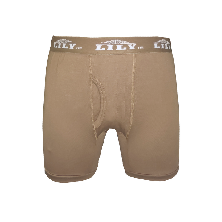 Men's luxury brown boxer 101