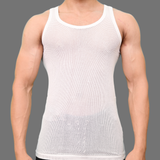 Men's net vest sleeveless