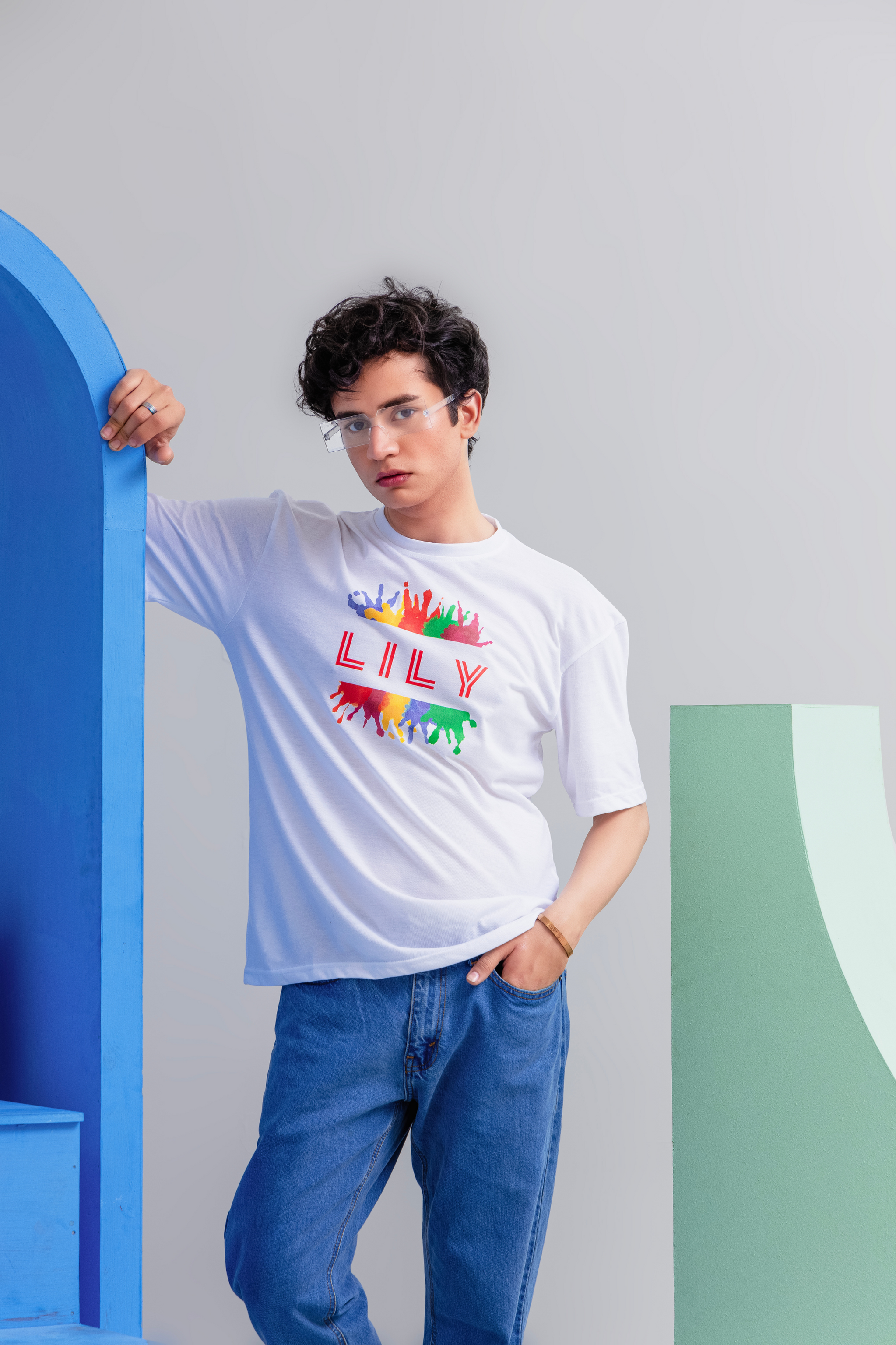 LILY D4 White T-Shirt