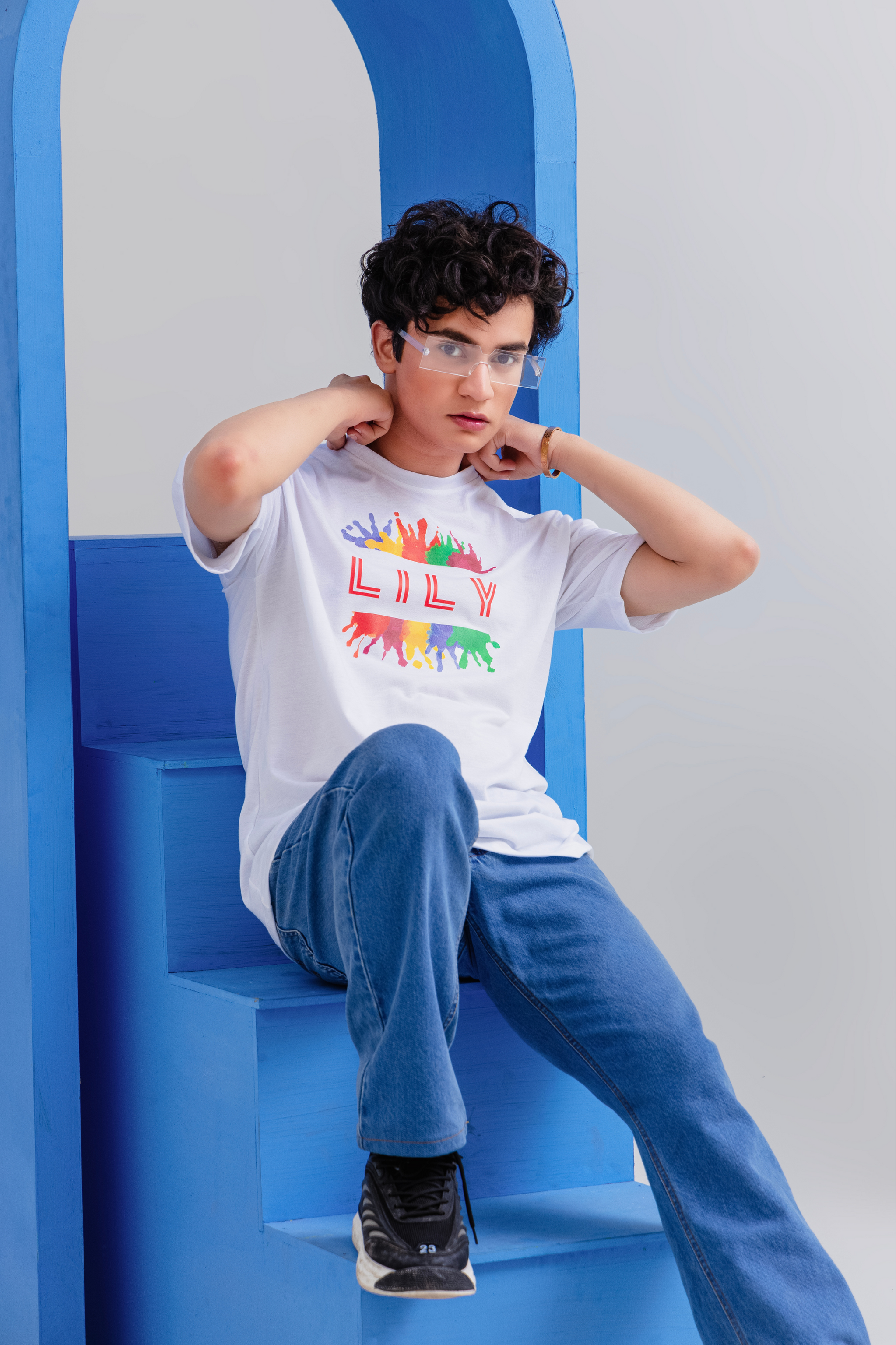 LILY D4 White T-Shirt