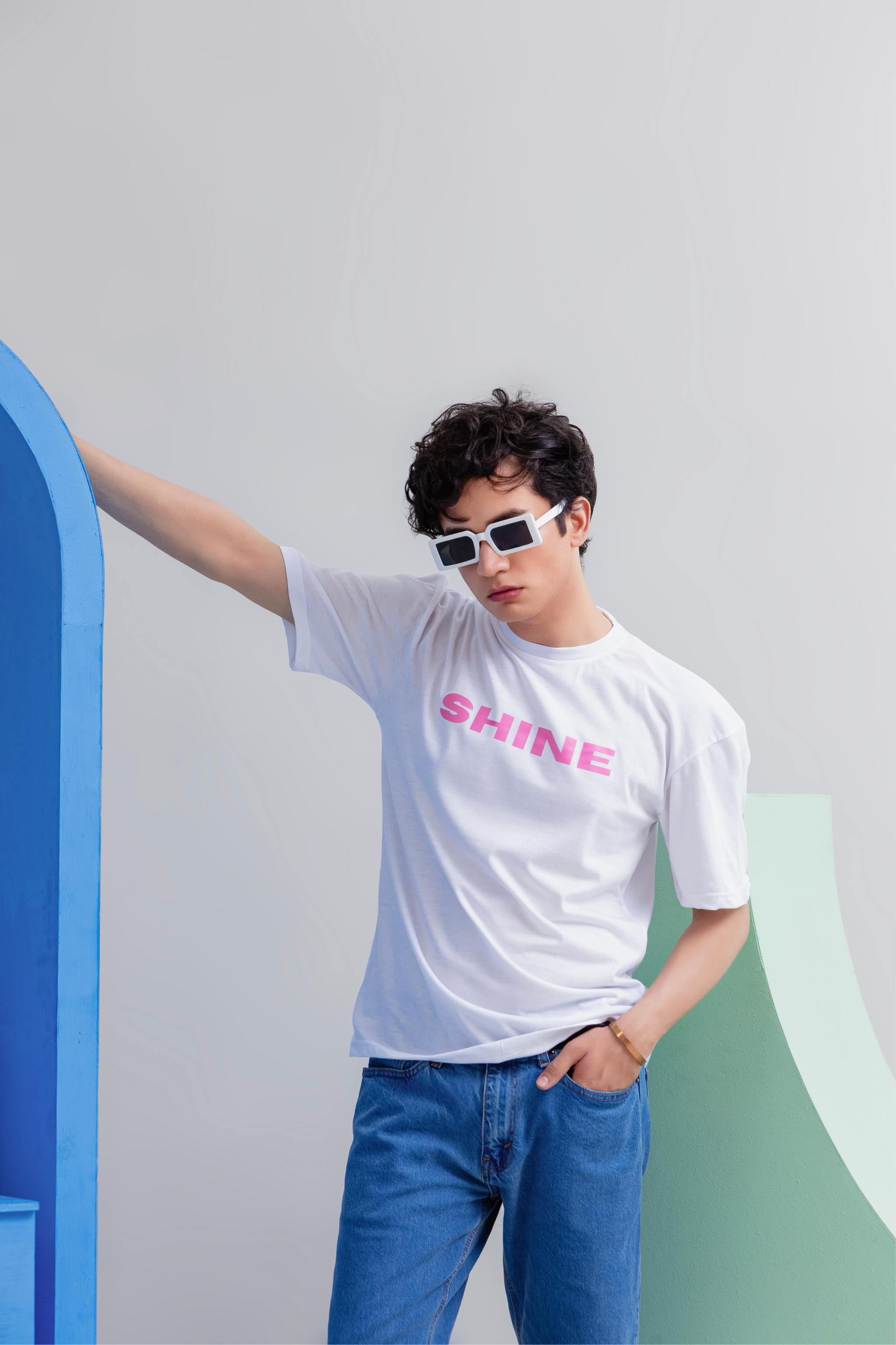 Shine White T-Shirt