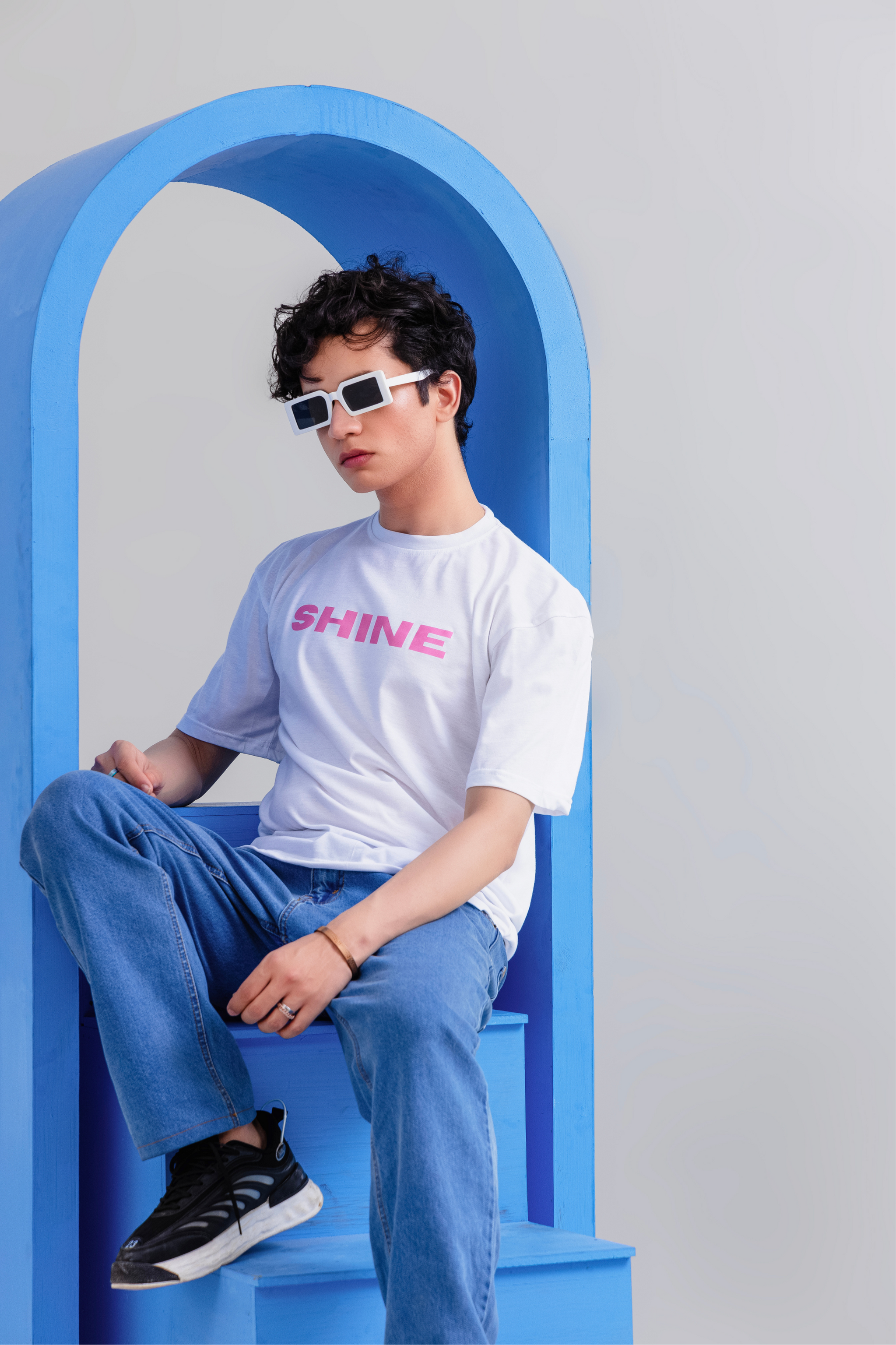 Shine White T-Shirt