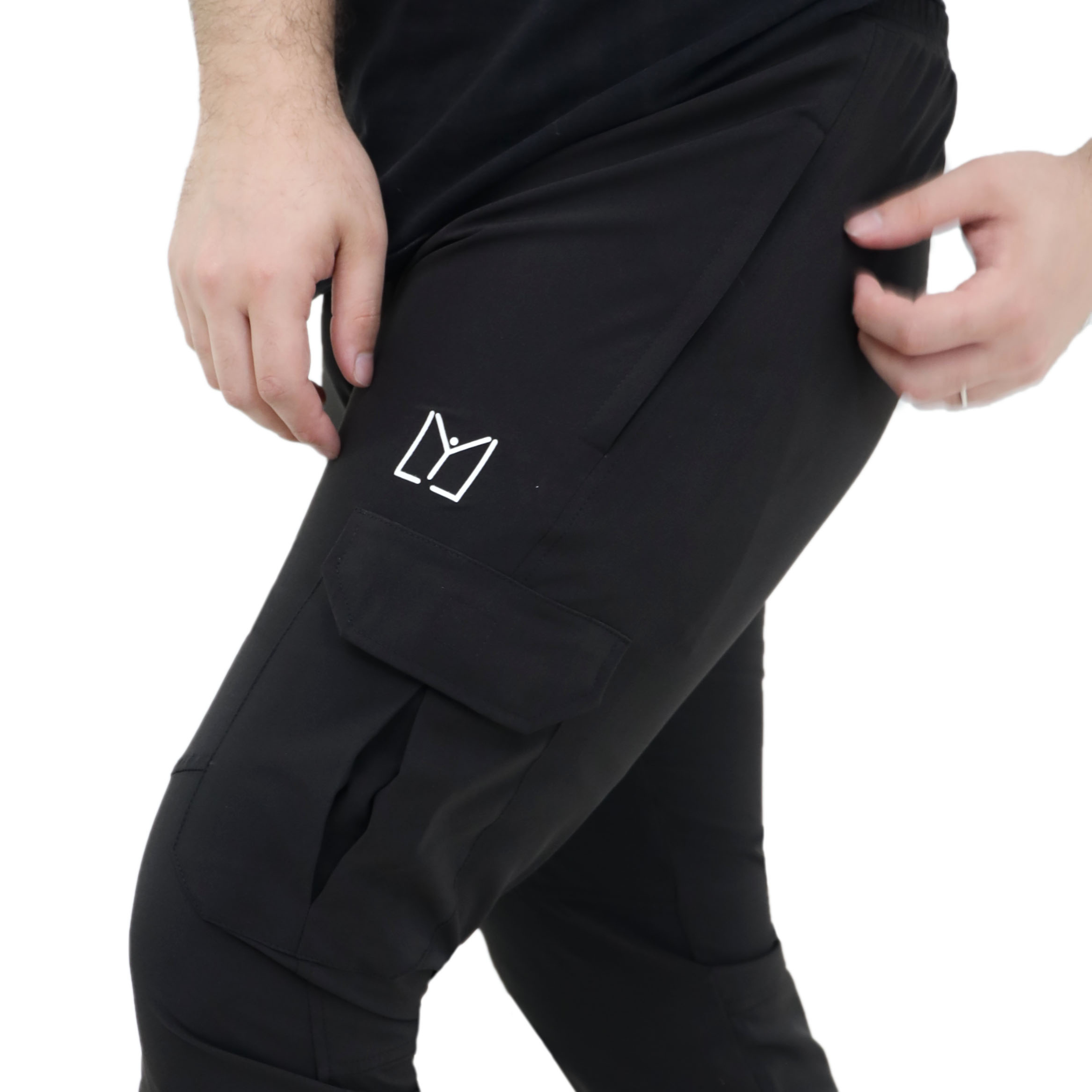 Rock Black Cargo Pant