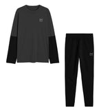 Women black arm-paneled tracksuits