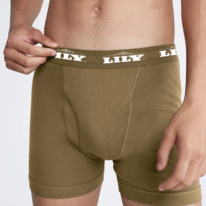Men's luxury brown boxer 101