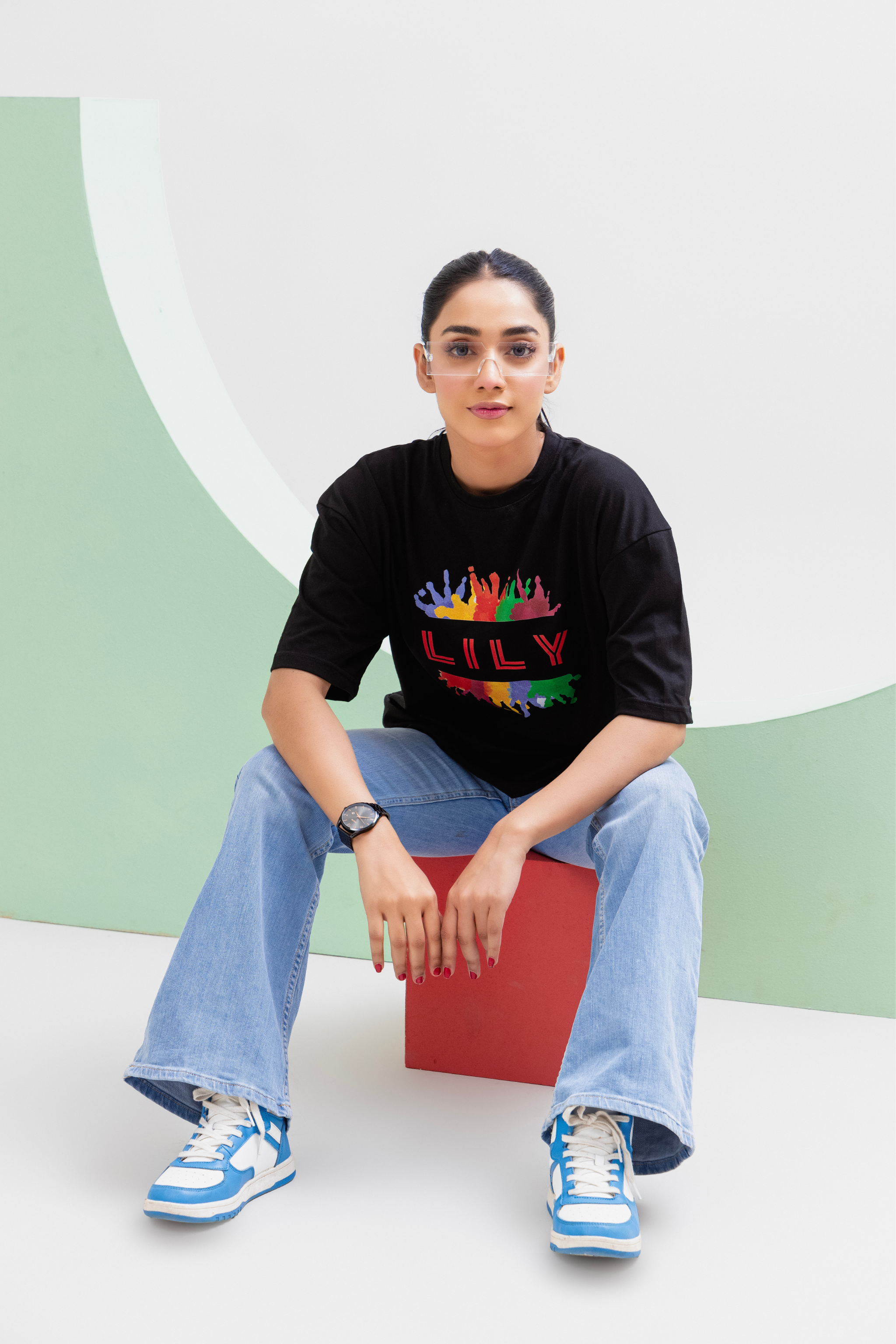 Lily Black T-Shirt