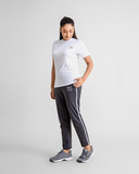 Women Thin Stripe Charcoal tracksuit