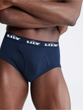 Men's luxury navy brief 101