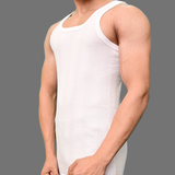 Men's ribbed vest 101 sleeve less