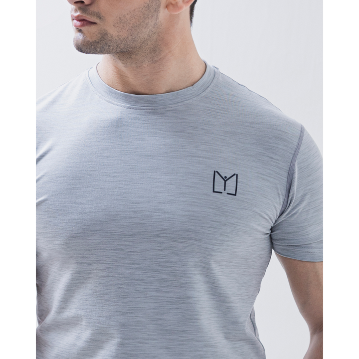 Hether Grey Slub Dri-Fit T-Shirt