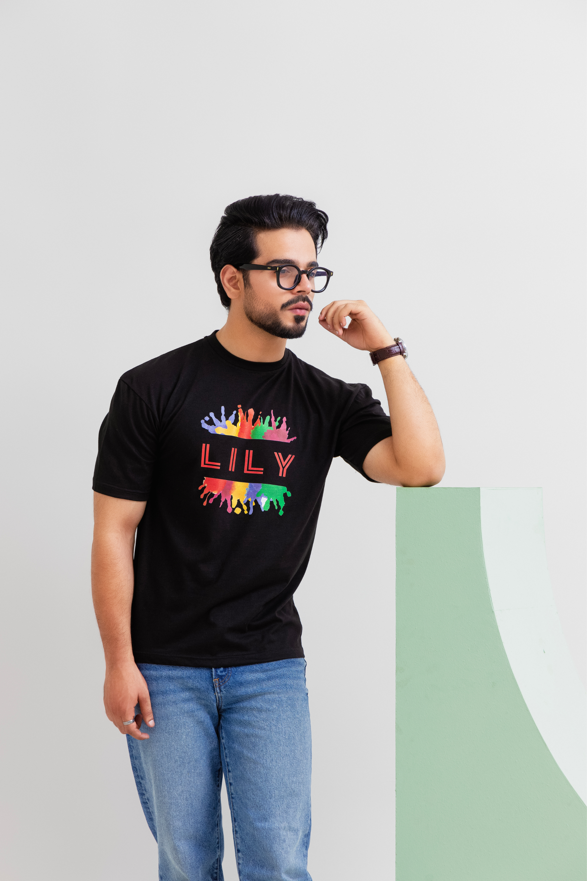 Lily Black T-Shirt