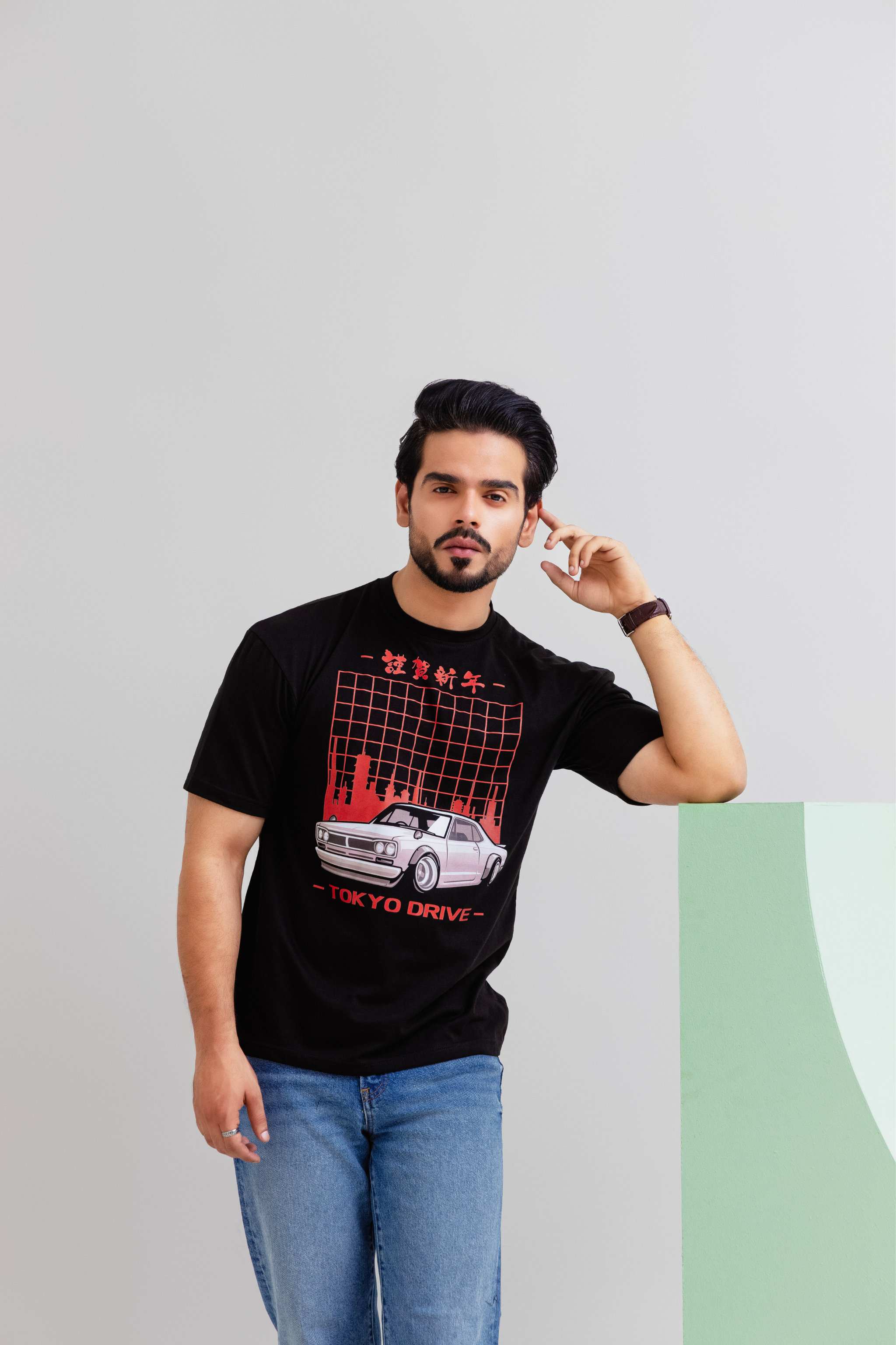 Tokyo Drive Black T-Shirt