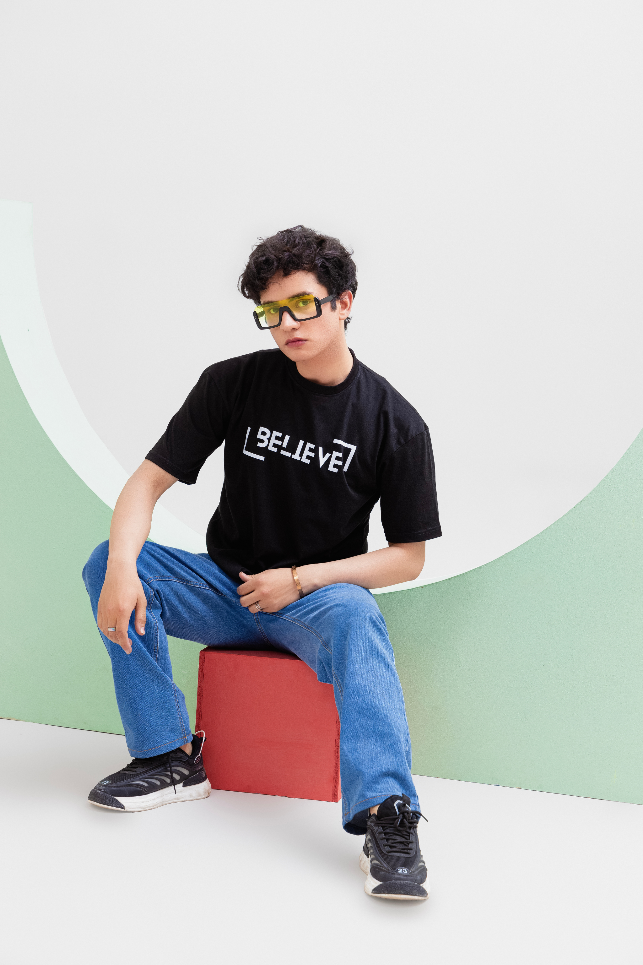 Believe Black T-Shirt
