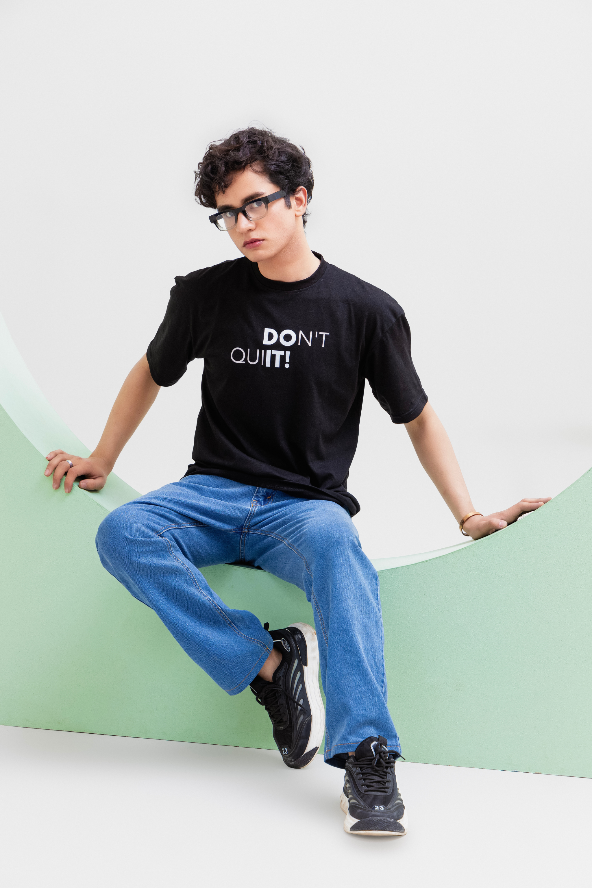Don't Quit Black T-Shirt