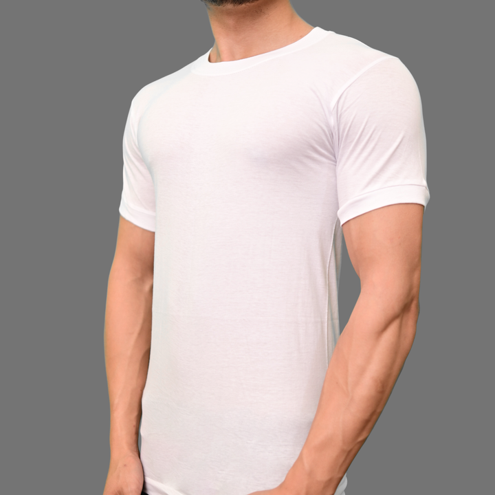 Men's gold vest 444 round neck