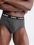 Men's luxury grey brief 101