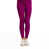 Girls ribbed leggings fuchsia (T-100)