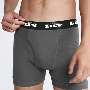 Men's luxury grey boxer 101
