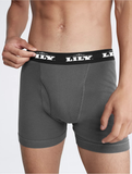 Men's luxury grey boxer 101