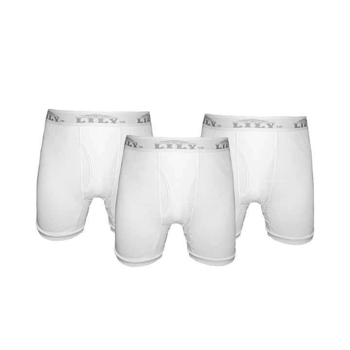 Pack Of 3 Men's luxury white boxer 888