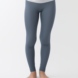 Girls ribbed leggings grey (T-100)