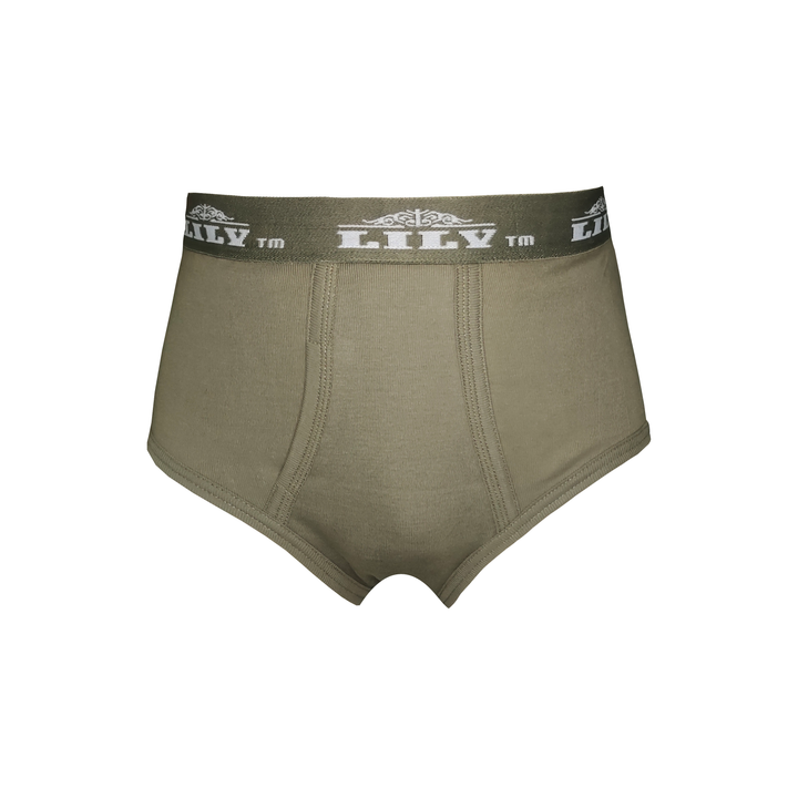 Men's luxury olive brief 101