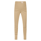 Boys ribbed leggings beige (T-100)