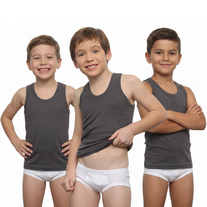 Pack Of 3 Kids brief interlock 999