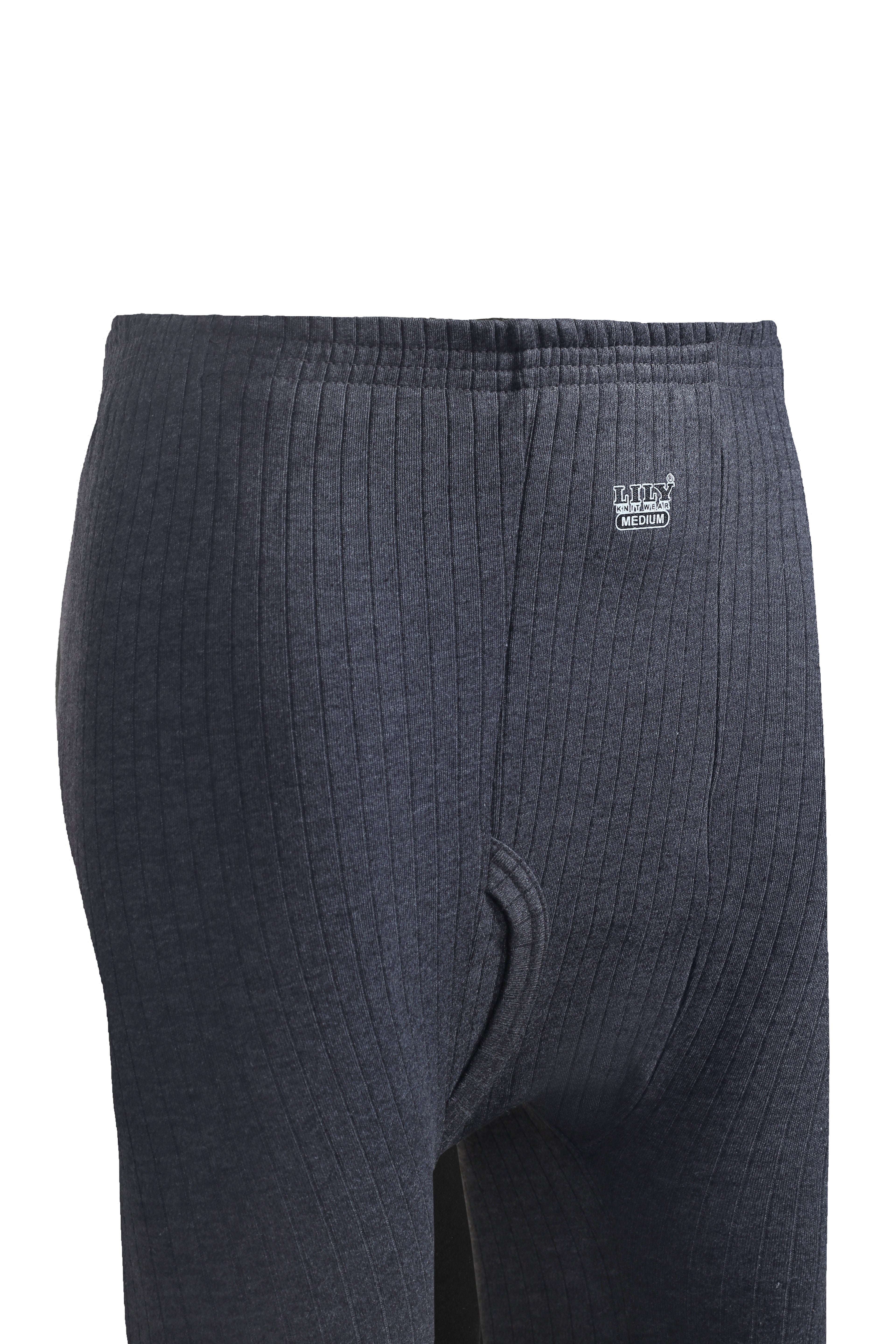 Pack of 3 Men's Luxury Charcoal Interlock Trouser Warmer