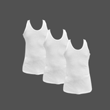 Pack Of 3 Men's all ribbed vest sleeve less m60