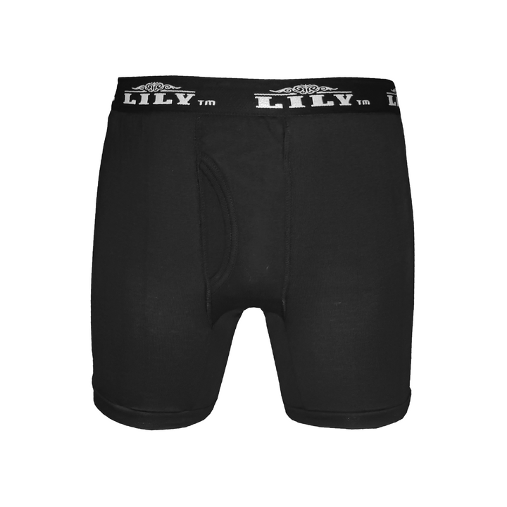 Men's luxury black boxer 101