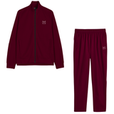 Scoba dri-fit mens maroon tracksuit