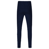 Girls ribbed leggings navy blue(T-100)