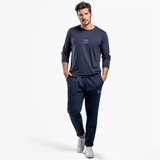 Solid navy tracksuits