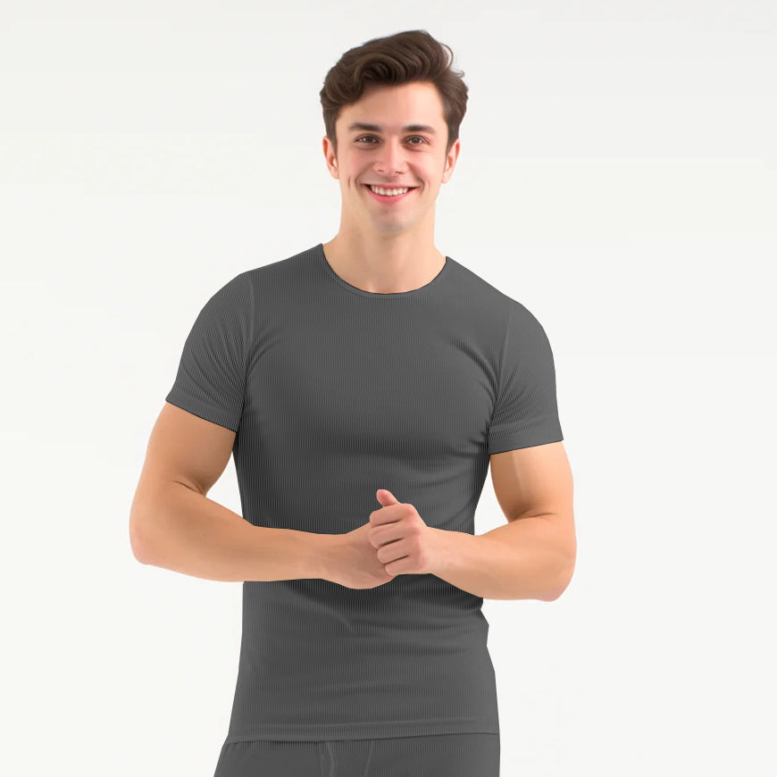 Men's Luxury Short Sleeve Top Warmer 506