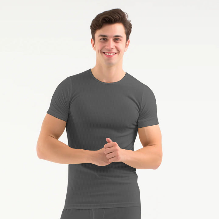 Men's Luxury Short Sleeve Top Warmer 506