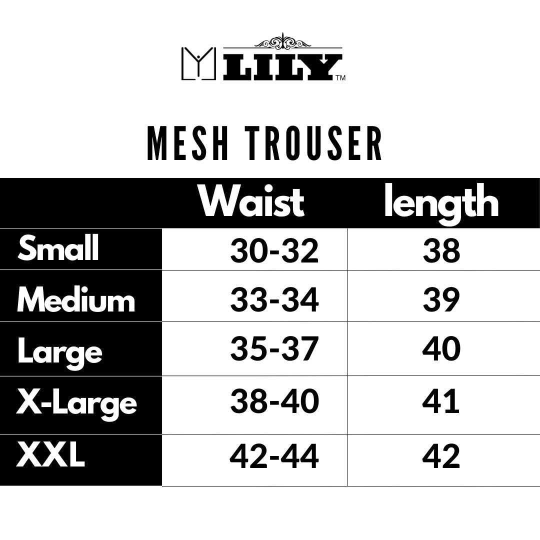 Blood Maroon Mesh Trouser
