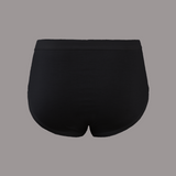 Kids black brief interlock 999