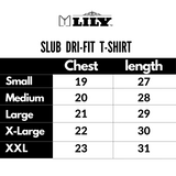 Midnight Blue Slub Dri-Fit T-Shirt