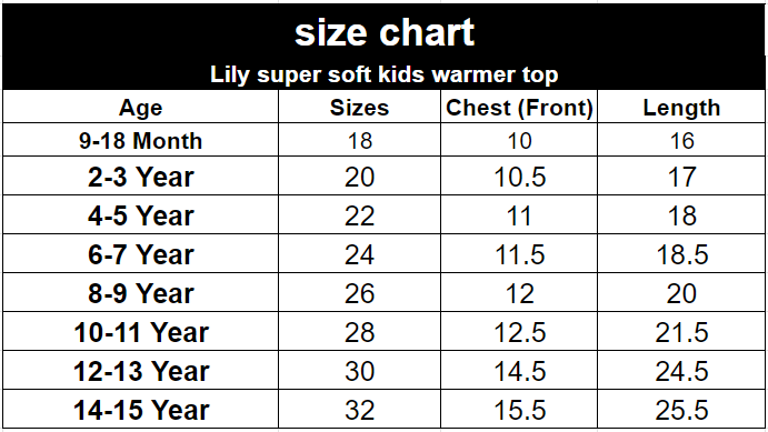 Kids warmer set 505