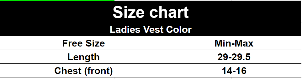 Lily ladies olive green vest