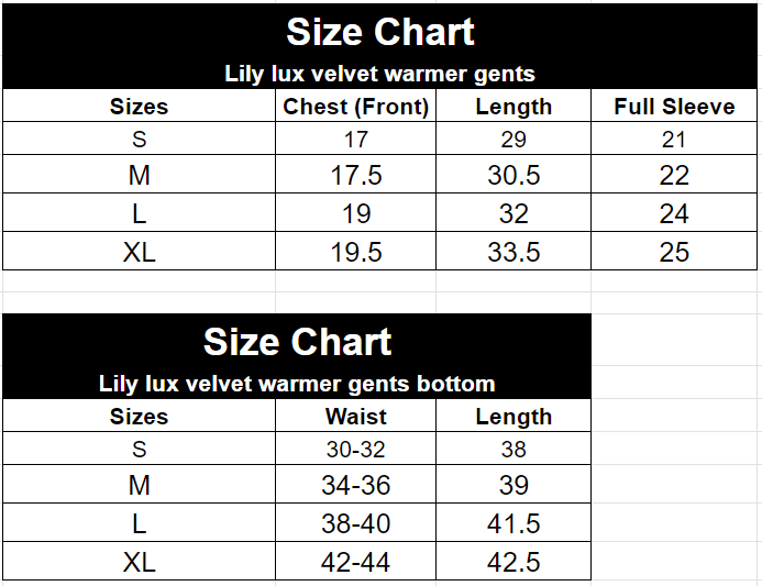 Men's luxury velvet warmer top full sleeve (Foamy)