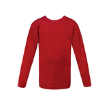 Boys round neck top red(C91 interlock)