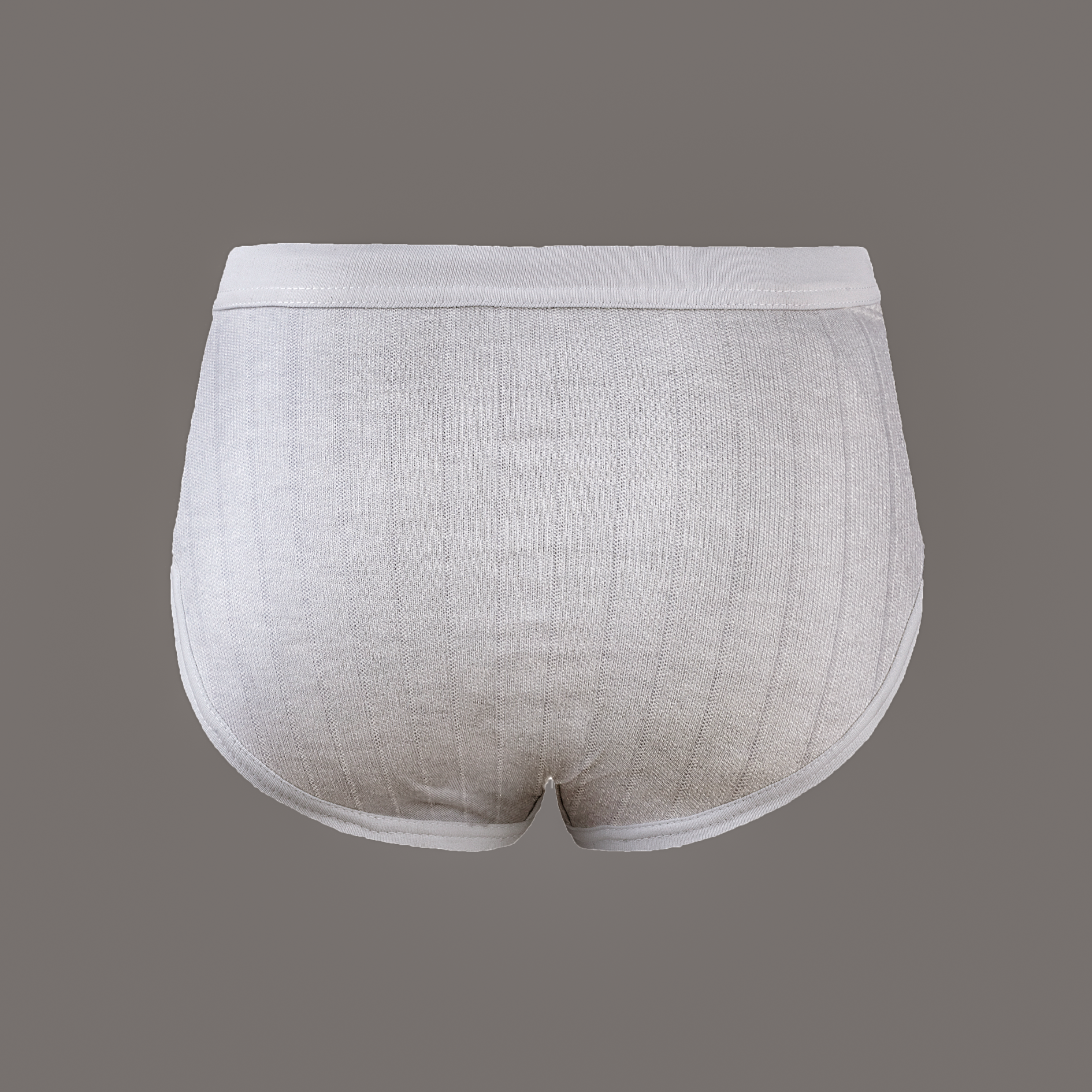 Kids white brief interlock 999