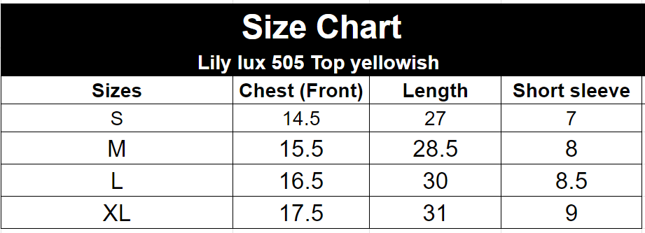 Women yellowish warmer set short sleeve 505